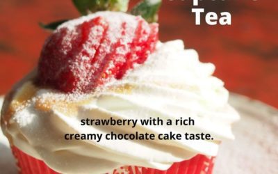 Strawberry Cupcake Tea! Black tea with a nice strawberry & rich creamy chocolate cake taste. Shop closed until President's Weeke…