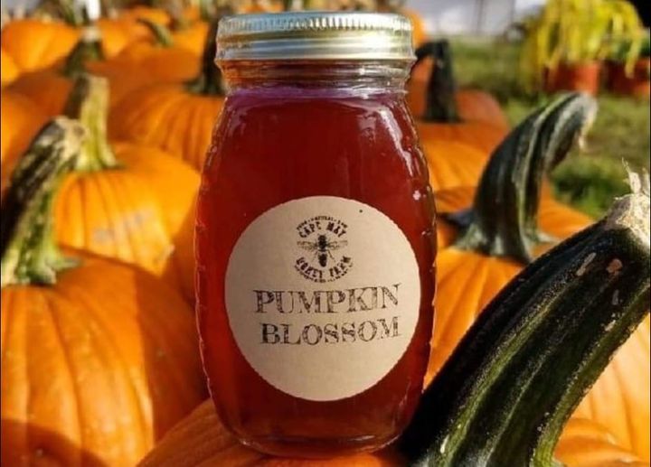 BACK IN STOCK!!! The second batch of pumpkin blossom honey is in. The first batch sold out in