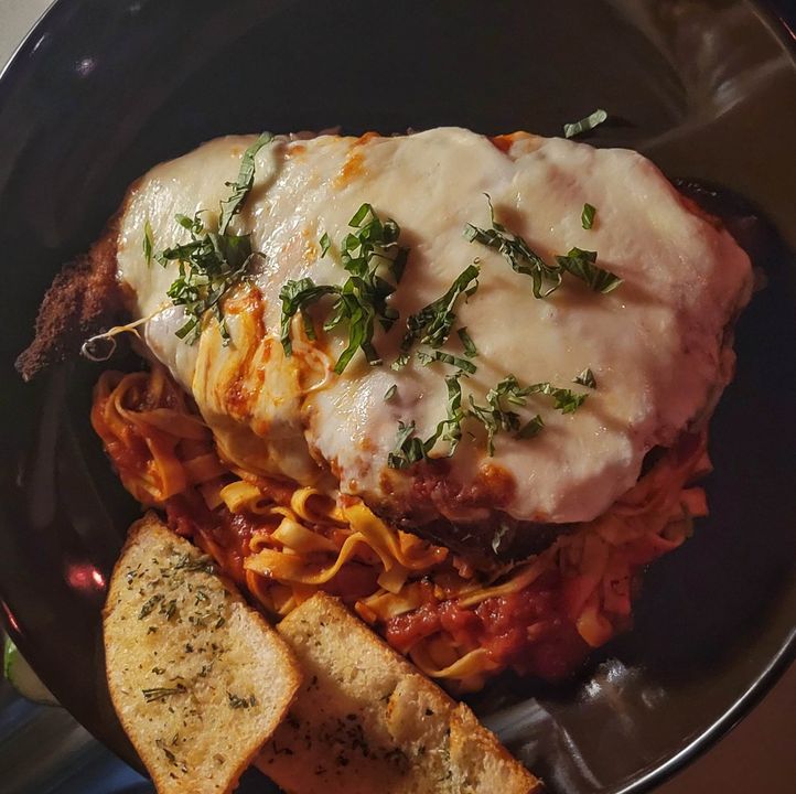 Say yes to more cheese. Join us and try the Chicken Parma. with extra