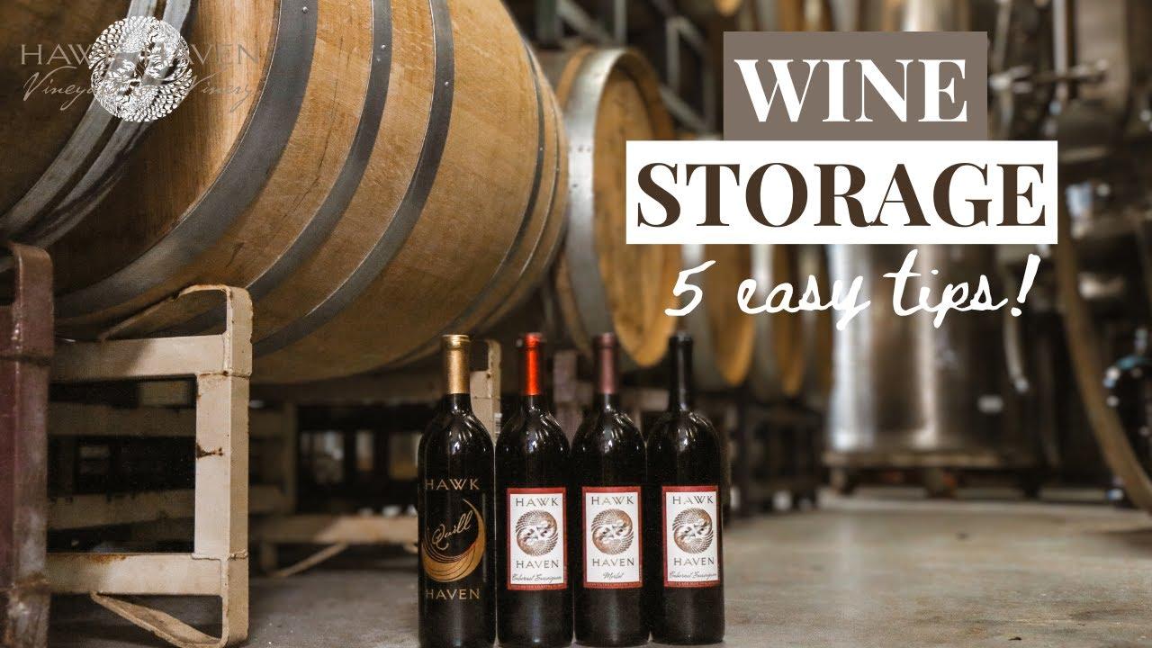 WINE STORAGE 5 easy tips for storing and aging wine 2024???? Things to