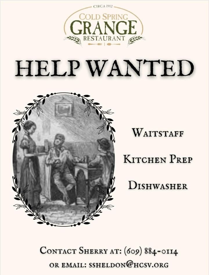 Our Cold Spring Grange Restaurant and concession stand, The Eatery are