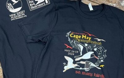 Thank you Cape May Bird Observatory for your Cape May Spring Festival Wholesale Tee Order!