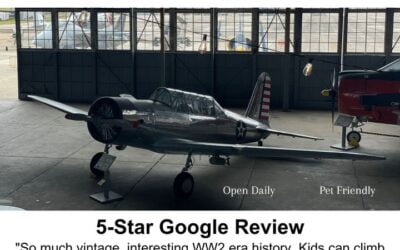 5-Star Google Review – "So much vintage, interesting WW2 era history