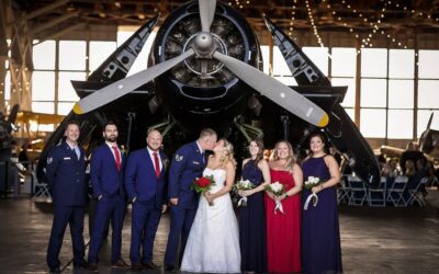 Did you know you can get married at Historic Hangar #1?