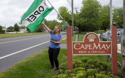 Good news! Despite the construction on Townbank Road, Cape May Winery is OPEN today from 12-5pm