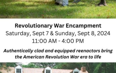 Revolutionary War Encampment Coming This Weekend!