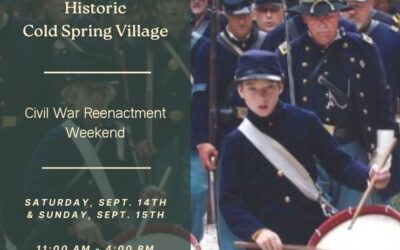 Civil War Weekend at HCSV – Saturday, September 14 and Sunday, September 15 from 11am-4pm!