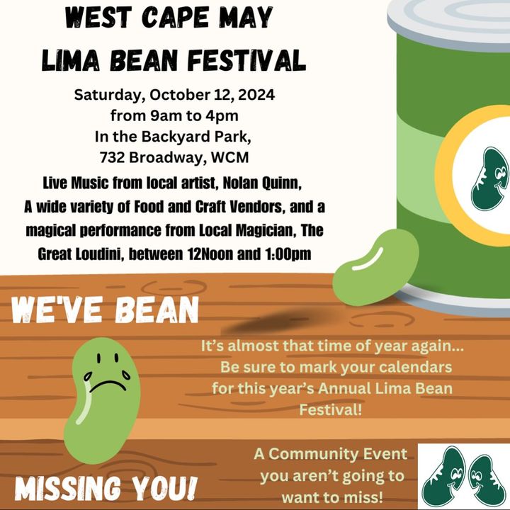 We’ve BEAN missing you since our last Lima Bean Festival! Things to